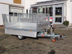 Böckmann PKW-Anhänger Rückwärtskipper, 1500 kg Gitteraufbau RK-AL2514/15
