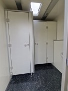 Toilettenwagen Sanitär-Anhänger WC Wagen 3xD, 1xH+2U
