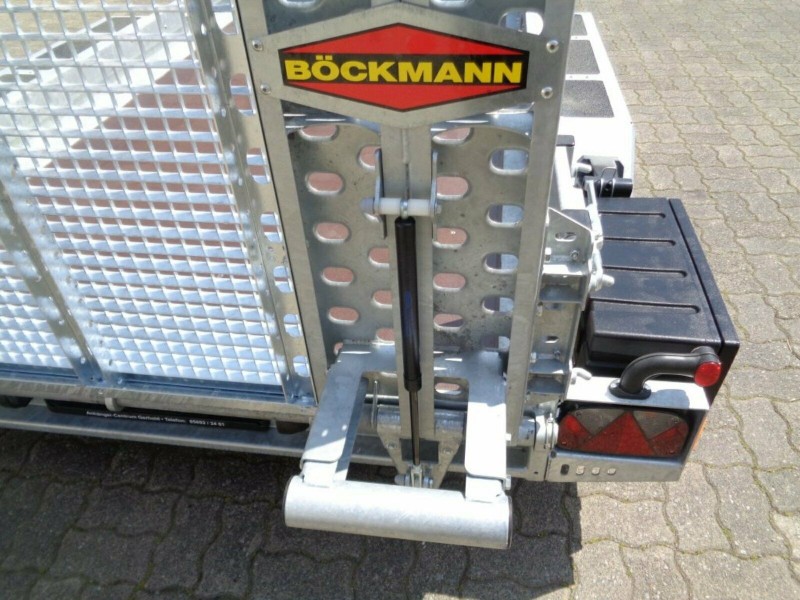 Böckmann BT-ST 3016/27 AS Gitter PKW-Anhänger, Baumaschinentransporter, 2,7 to. 100 km/h